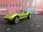 Hot Wheels 1968 Redline Custom Corvette AntifreezeUSASweet16 perfect roller/hood