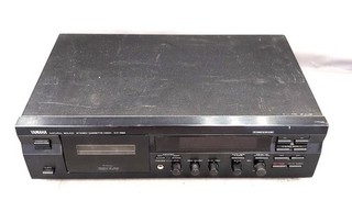 YAMAHA KX 393 Stereo Cassette Deck Dolby B/C Auto Reverse In Black B85