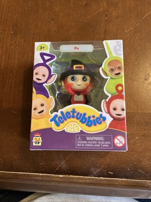 CheeBee TELETUBBIES Po Red RARE  Collectible Figure 2.5'' flocked rare find