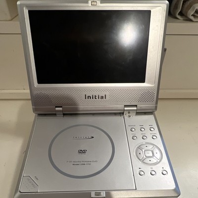 Initial IDM-1731 Portable DVD Player 7'' TFT Monitor Silver