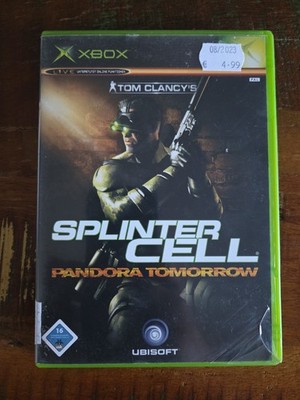 Xbox Classic Spiel: Splinter Cell: Pandora Tomorrow - Anleitung-Kratzerfrei -Top