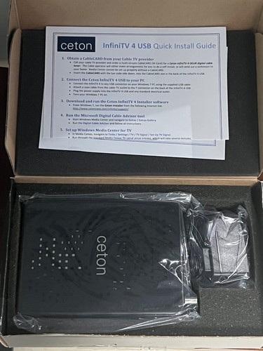 Ceton InfiniTV 4 - 4 Channel Internal CableCard TV Tuner * FREE SHIPPING * - Afbeelding 2 van 5