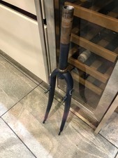 Dark Blue  Steel Bike 700c Hybrid  forks 1” 1/8 Threaded