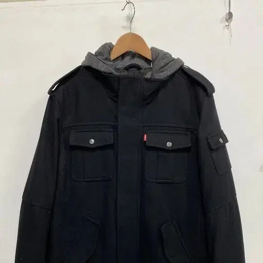 Levi's Lined Nubby Hooded Coat Men