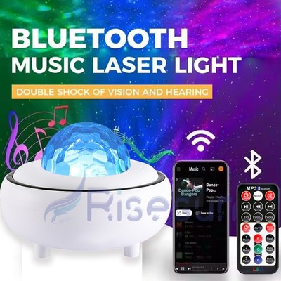 Galaxy Starry Night Lamp LED Star Projector Night Light Ocean Wave Projector NEW