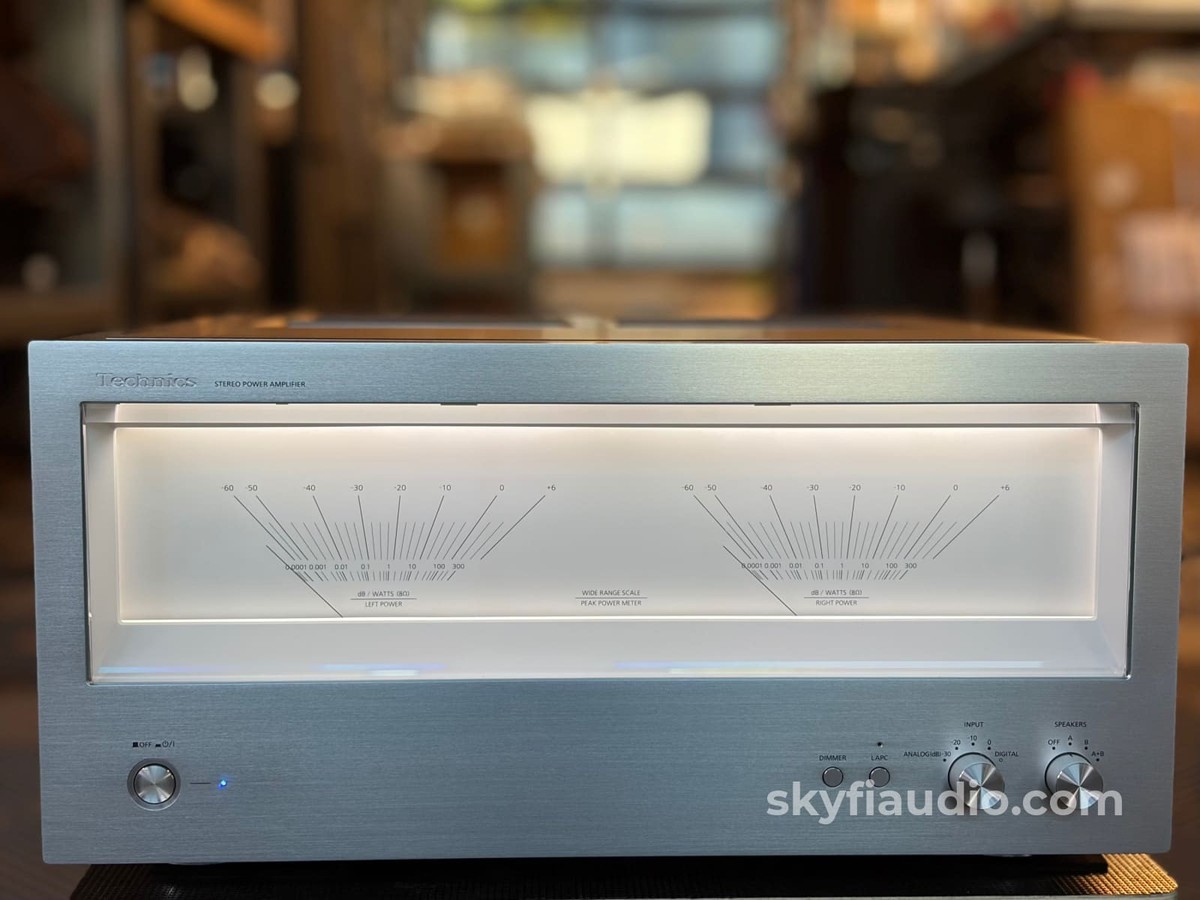 Technics SE-R1 Amplifier - Holy Grail Technics Piece - Near NOS