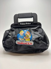 Vintage Fisher Price Medical Doctor Bag Kit With Assorted Tools