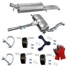 Auspuff Auspuffanlage +Montagesatz für Audi A4 2.6-2.8  150PS/174PS ABC AAH NEU