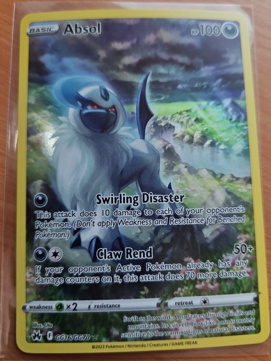 Absol GG16/GG70 Crown Zenith: Galarian Gallery Holo