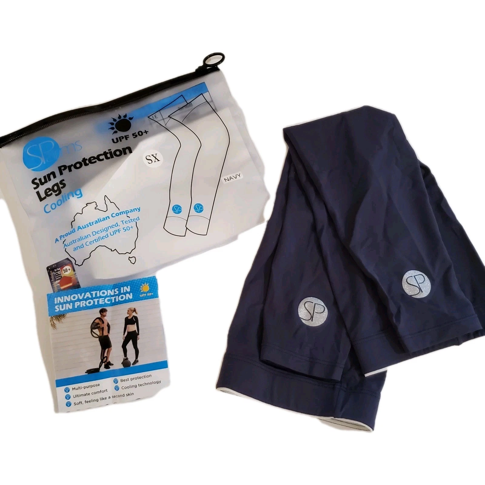 SParms Sun Protection Unisex UV Cooling Golf Outdoor Leg Sleeves (1 Pair) UPF50+
Opens in a new wind