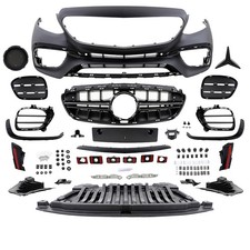 Sport Stoßstange vorne Black Edition für Mercedes W213 S213 16-18 nicht E63 AMG Sport Stoßstange vorne Black Edition für Mercedes W213 S213 16-18 nicht E63 AMG