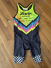 Team Zoot Women's Sprint Triathlon Open Back Racesuit Size M
