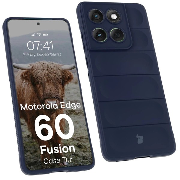 Bizon Case Tur Motorola Edge 60 Fusion / Edge 60 Marineblau-image