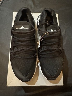 Women Adidas x Stella McCartney Ultraboost 20 Core Black Sneakers IH0087 Sz 9.5
