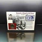 1967 Kennedy Half Dollar • 40% Silver • Uncirculated JFK House Election Panel