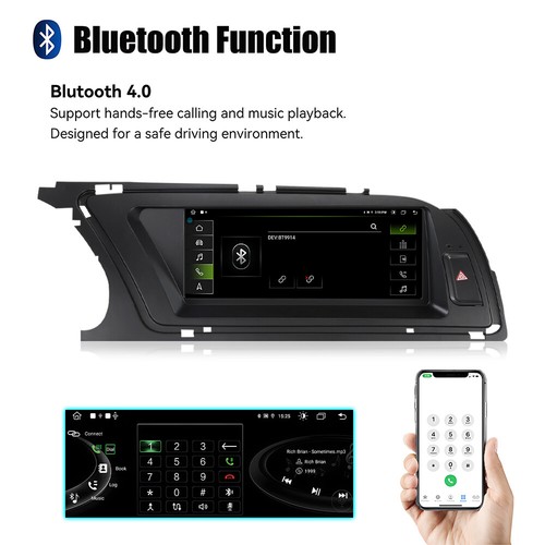 8.8'' Android14 4G Autoradio CarPlay GPS DAB+ BT5 8Kern für Audi A4 B8 2013-2016 - Bild 8 von 18