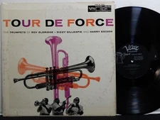 ELDRIDGE GILLESPIE EDISON Tour De Force LP VERVE MGV-8212 MONO DG 1957 Jazz