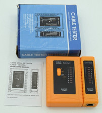 Cable Tester 468 Series Check for UTP STP Coaxial and Modular Cables RJ45 CT468