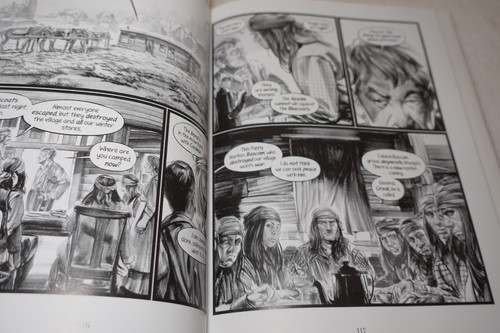 Indeh Ethan Hawke Greg Ruth SIGNED Apache Wars Original Hardcover Book - Picture 10 of 17