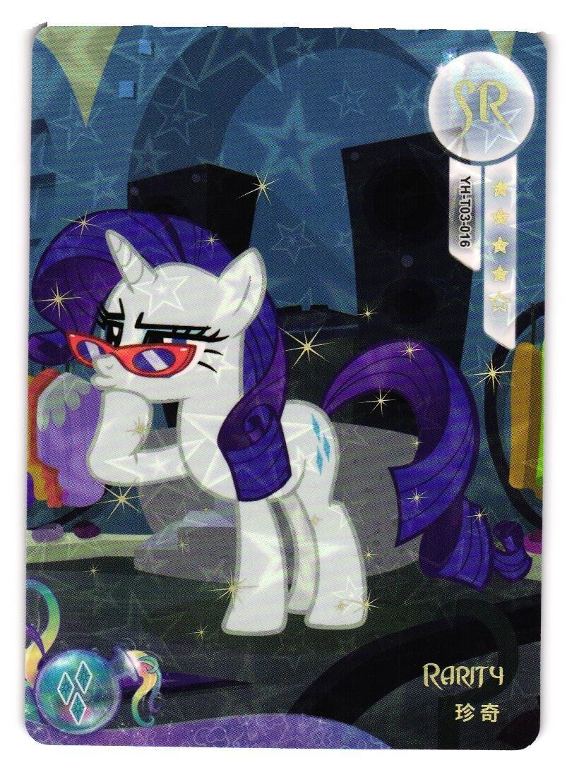 RARITY SR YH-T03-016 Proxy My Little Pony CCG Card | eBay