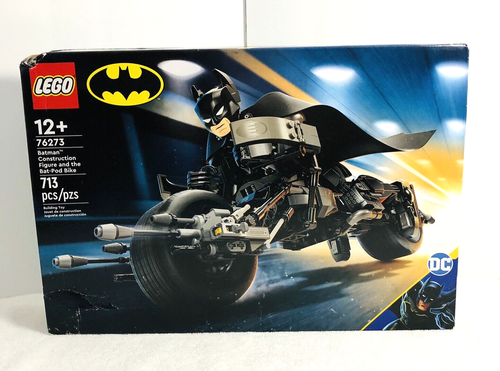 Lego DC Batman und der Bat-Pod Bike Figur Set #76273 713 Stck. Neu Fabrikversiegelt