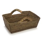 NEW Calaisio Basket Rectangular with Handles 35x28cm