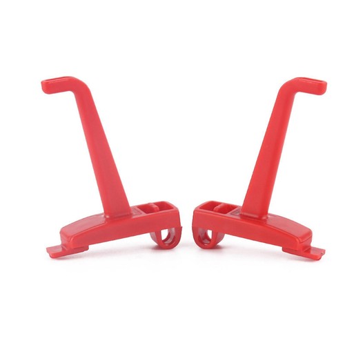 10x Pegboard Hooks Sockets Wrench Holders Rack Red Bracket Peg Board Wrench - Picture 3 of 5