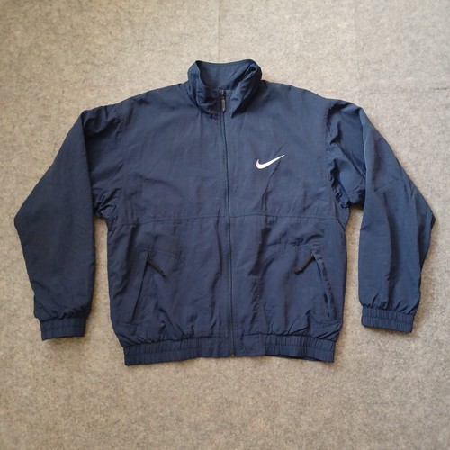 Vintage USA Olympic Track & Field Team Windbreaker Mens S Blue Full Zip Jacket - Picture 2 of 20