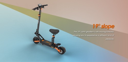 KuKirin G2PRO Scooter 45KM/H 48V 15.6Ah 600W 9 Inch Electric Scooter (With Seat) - Picture 7 of 20