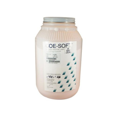 GC 344004 Coe-Soft Soft Denture Reline Material Self Cure Powder 5 Lb Jar