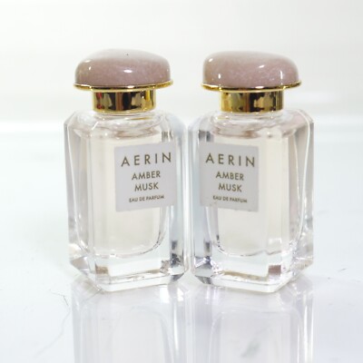 2 Aerin Amber Musk EDP Mini Size 4ml EACH