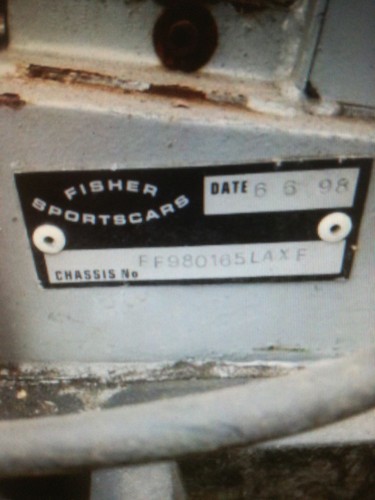 Fisher fury kitcar project - Picture 6 of 9
