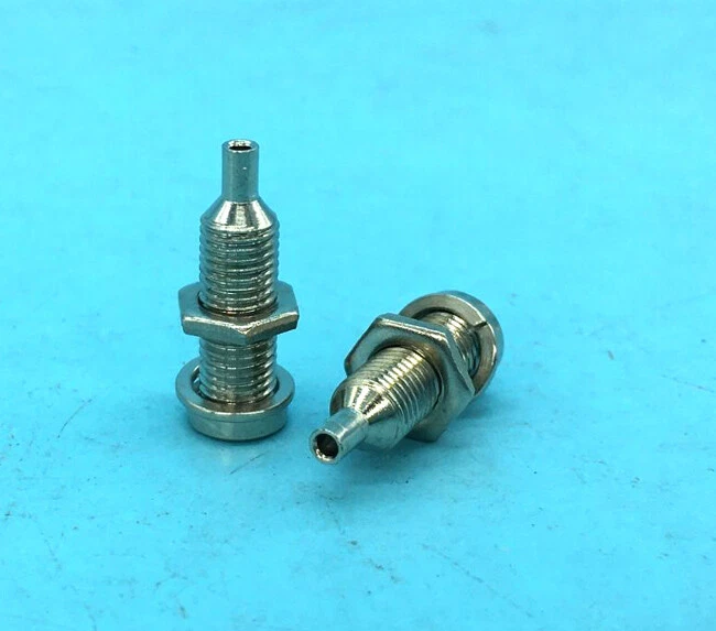 Metal Binding Post 4mm banana chassis panel socket 4mm female speaker connector  - Image 2 of 4