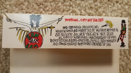 Vintage 1988 Cassette Tape Dogs D'Amour In The Dynamite Jet Saloon Promo Copy - Picture 3 of 4
