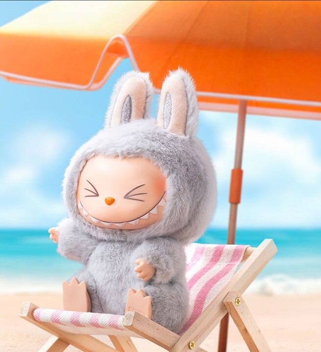 Genuine POP MART Labubu The Monsters Have A Seat Summer