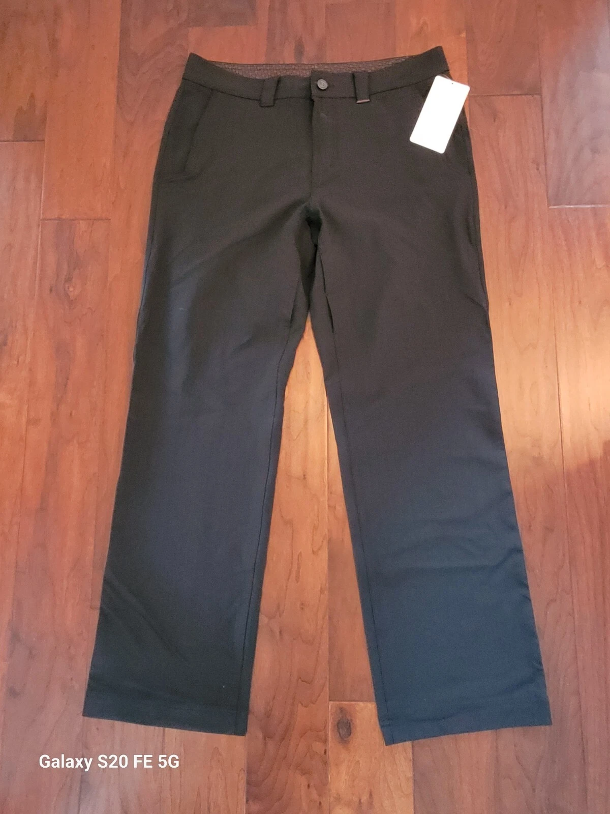 NWT Lululemon Work to Play Pants in Black, Men's Size 38 X 34” (act. 36 1/2x34)