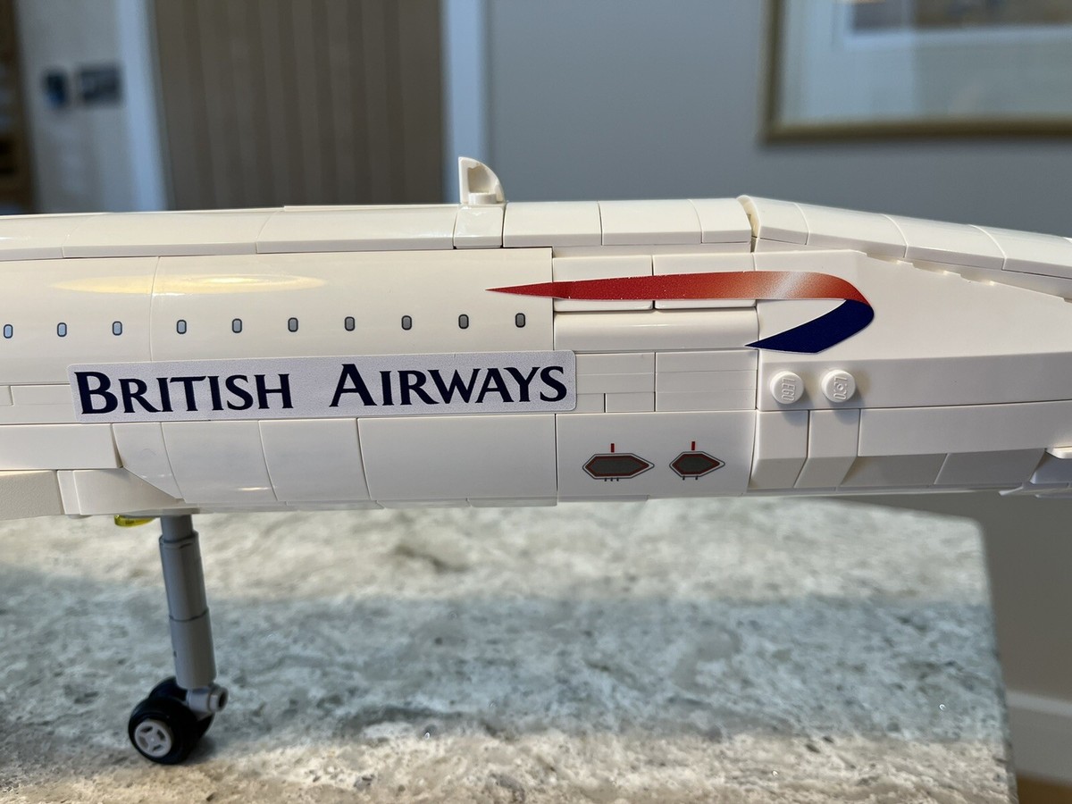 Lego Concorde - British Airways 'Union Flag' Conversion Kit | eBay