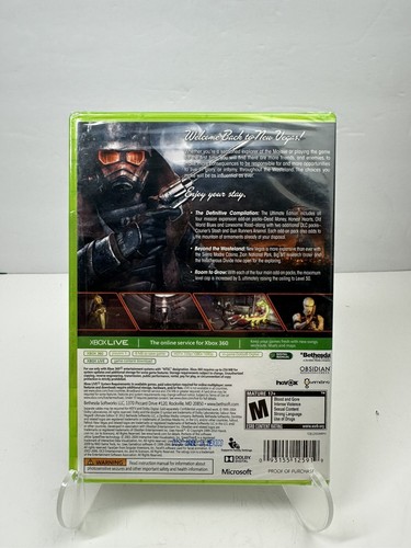 Fallout: New Vegas Ultimate Edition - Xbox 360 - Platinum Hits - FACTORY SEALED! - Picture 2 of 6