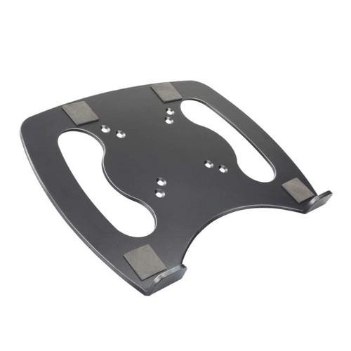 Universal Metal Laptop Mounting Tray VESA 75 Desk Mount Adapter Plate Black - Picture 7 of 8