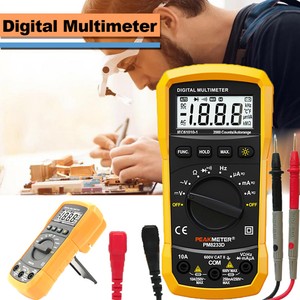 Digital LCD Multimeter Voltmeter DC AC OHM Amperemeter Messgerät Tester UA9233E