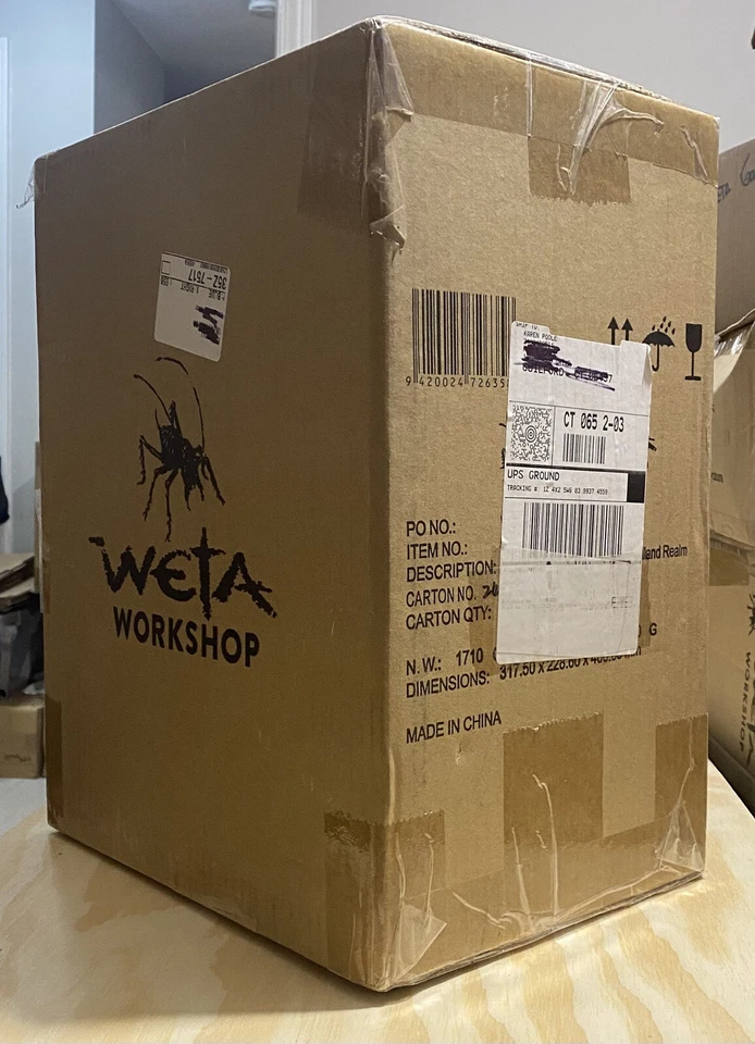 Estatua de Weta El Hobbit Tauriel del Reino del Bosque LE 241/800 LOTR No es una reproducción Foto 3 de 4