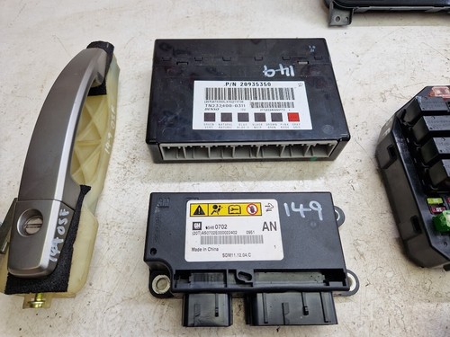 2012 CHEVROLET CAPTIVA 2.2 DIESEL AUTOMATIC IGNITION KIT ECU SET 25184306 - Picture 3 of 13