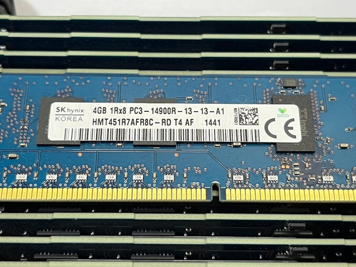 LOT OF 14 Hynix 4GB PC3-14900R HMT451R7AFR8C-RD DDR3 ECC DIMM Server RAM Memory - Picture 4 of 5