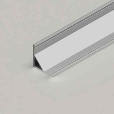 16X16mm 1M Aluminium Profiles 90 Degree Extrusion Corner/Opal Cover LED Strip