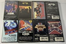 Alabama Cassette Tape Lot Of 8 Tapes - Very Good Condition