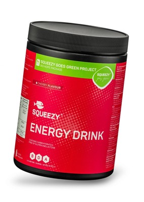 Squeezy Energy Drink, 650 g Dose, Kirsche