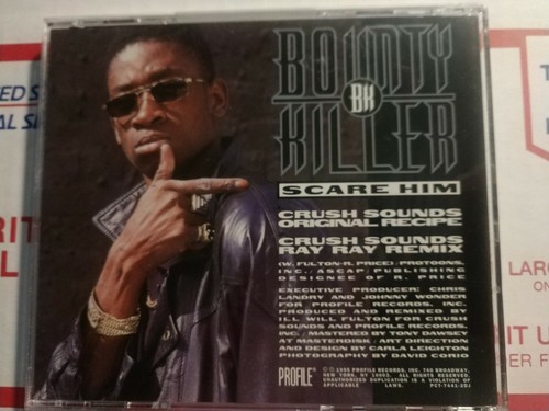Bounty Killer Scare Him Single Ray Ray Remix PROMO DJ CD 1995 USA LIKE NEW RARE - Picture 3 of 4