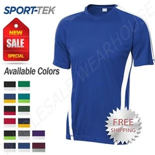 Sport-Tek Men's  Colorblock Dry Fit Competitor Moisture Wicking T-Shirt M-ST351