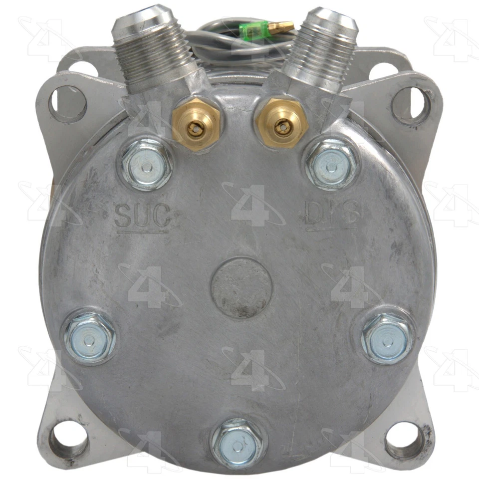 Compresor de aire acondicionado 4 estaciones para Porsche 924 1977-1978 Foto 4 de 4