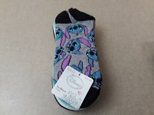 Disney Lilo And Stitch No Show Socks 5 Pair